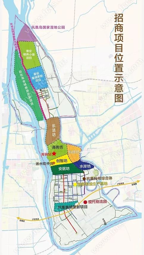 扬州最新北区规划地图｜扬州北区最新规划图览